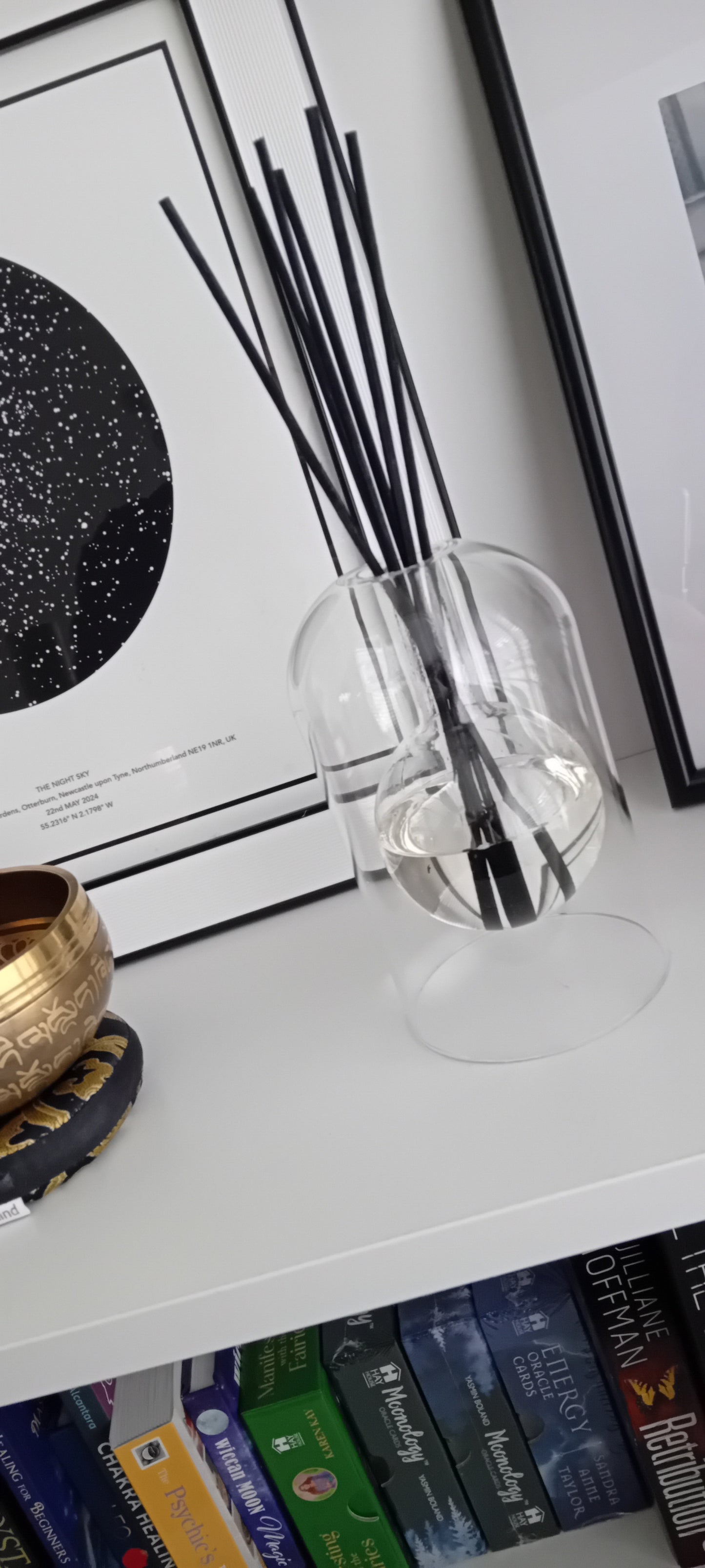 Glass Refillable Reed Diffuser Full Kit