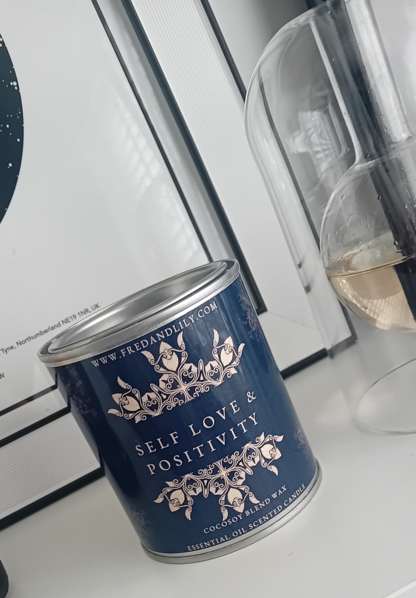 Scented Cocosoy Candle Paint Pot Style. 250g