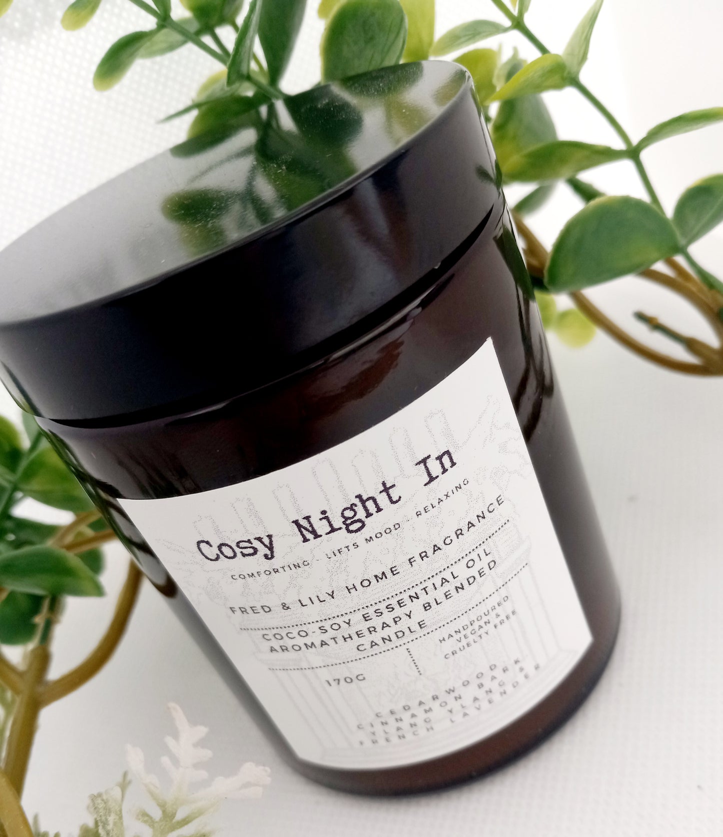 Aromatherapy Cosy Night In Mood Enhancing Essential Oil Blended Candle