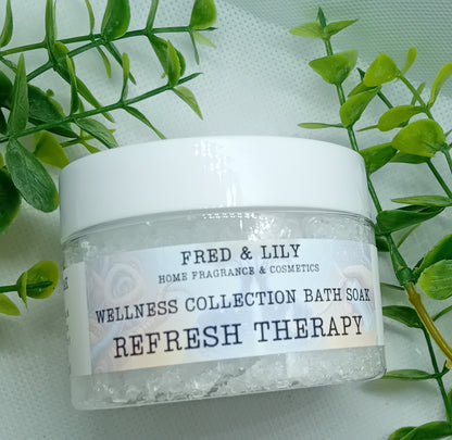 Wellness Collection Bath Salts Soak -  Refresh Therapy