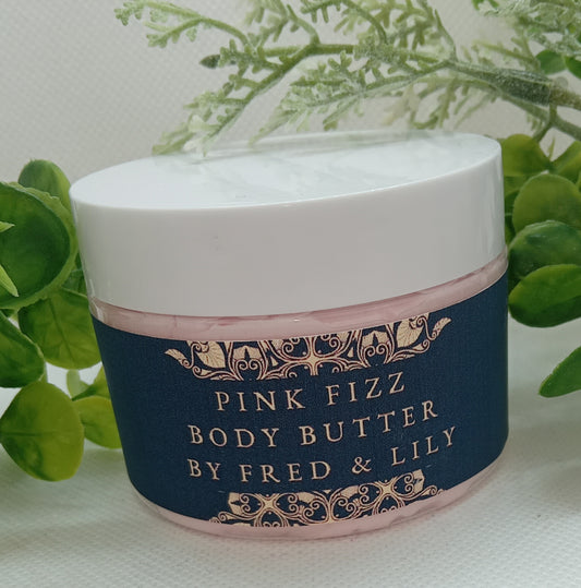 Pink Fizz Moisturising Whipped Body Butter