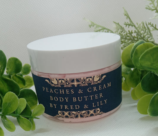 Peaches & Cream Moisturising Whipped Body Butter