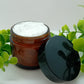 Dead Sea Salt Face and Body Scrub 80g in Amber Jar