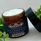 Dead Sea Salt Face and Body Scrub 80g in Amber Jar