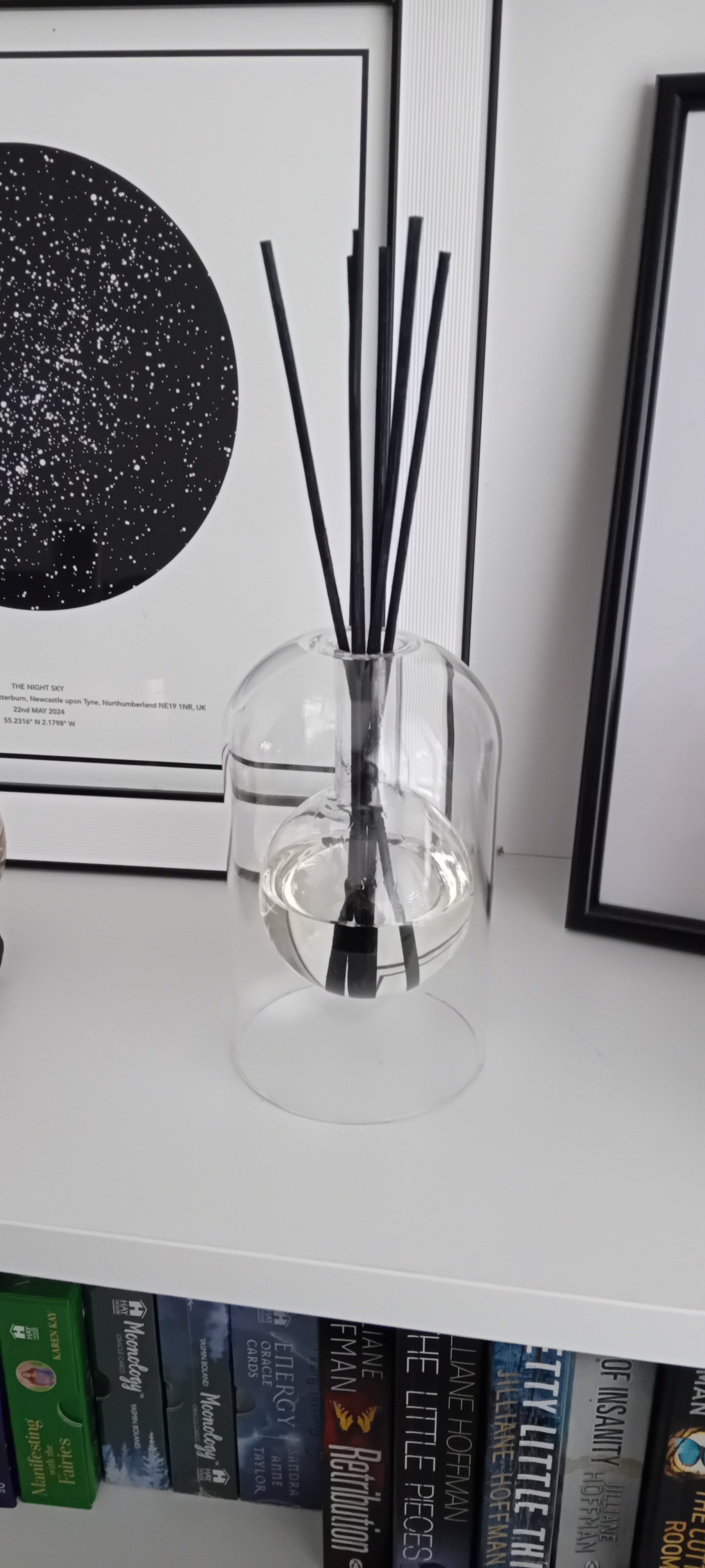 Glass Refillable Reed Diffuser Full Kit