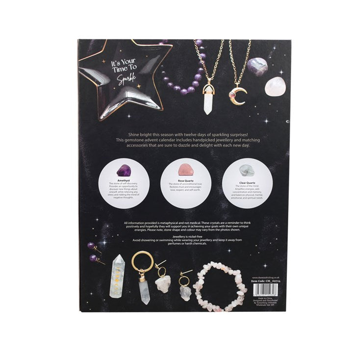 12-Day Crystal Jewellery Advent Calendar