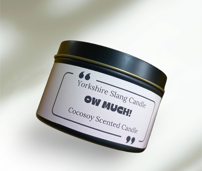 Yorkshire Slang Candles | Handmade in Yorkshire | Fred & Lily