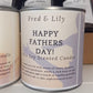 Happy Father's Day Candle