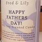 Happy Father's Day Candle