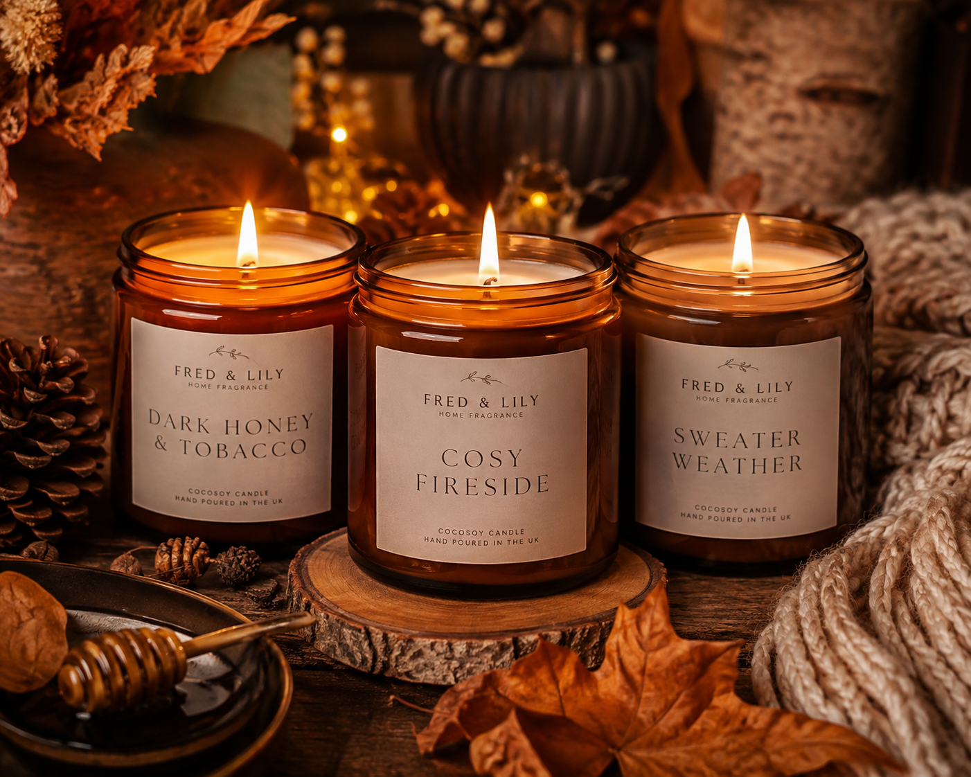 Autumn Candle Collection -Pre Order