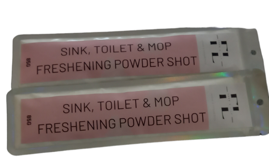 Sink, Toilet & Mop Freshening Powder Shot