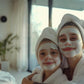 French Green Clay Face Mask Set - Cleansing and Exfoliating
