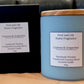 Luxury Cocosoy Woodenwick Candle 375g - Lagoon Mint, Scented in Cypress and Grapevine