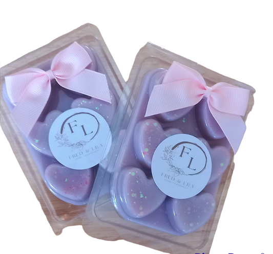 Heart 6 Cell Soy Wax Melt Clamshell